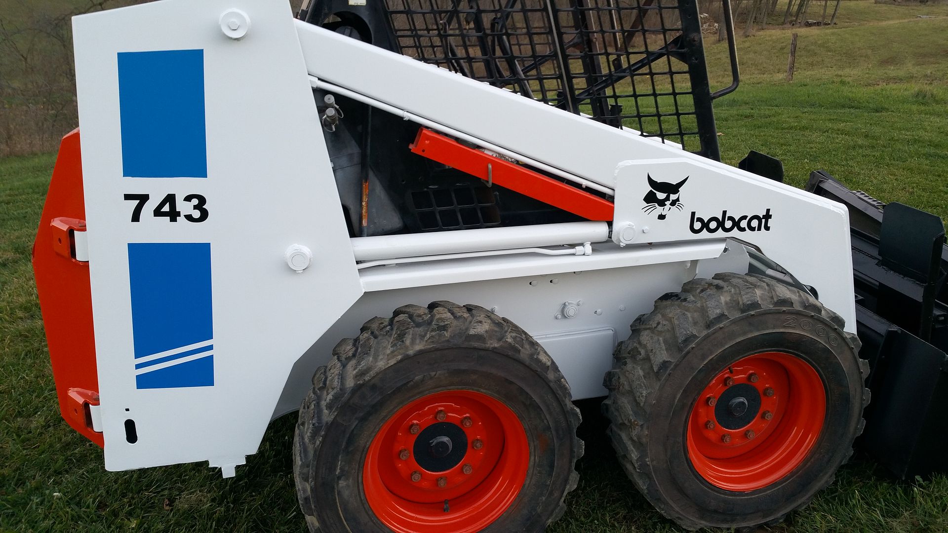 Bobcat 743 Skid Steer Loader Diesel Engine Hydraulics Snow Machine